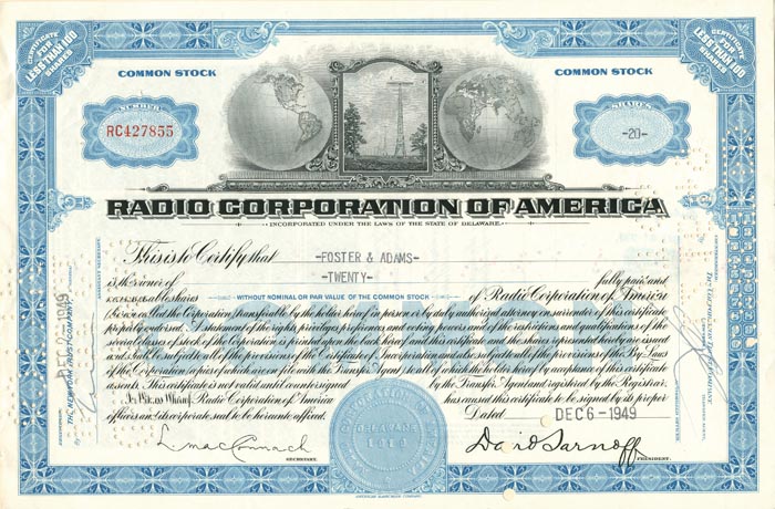 Radio Corporation of America - RCA